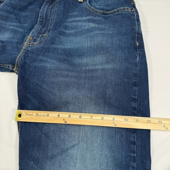 Levis 569 Straight Leg Jeans Mens Size 38 X 32 Dark Wash Modern Loose Fit - Picture 10 of 13